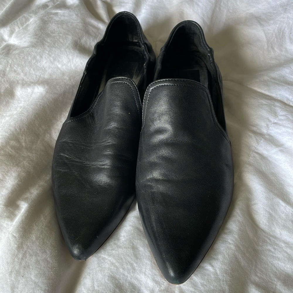 Dolce Vita | Slip On | Pointed Toe | Butter Soft | Flat Shoes | Black | Size 9.5